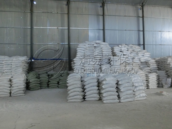 白剛玉,棕剛玉,金剛砂成品車間